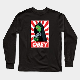 Hooded Kermit Long Sleeve T-Shirt